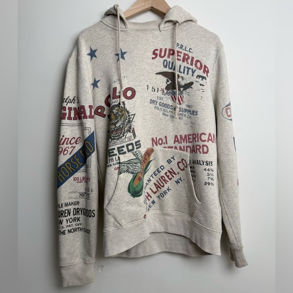 Polo by Ralph Lauren Multicolor Graphic Hoodie